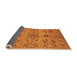 Sideview of Oriental Orange Industrial Rug, urb3012org