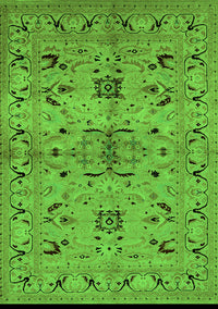 Oriental Green Industrial Rug, urb3012grn