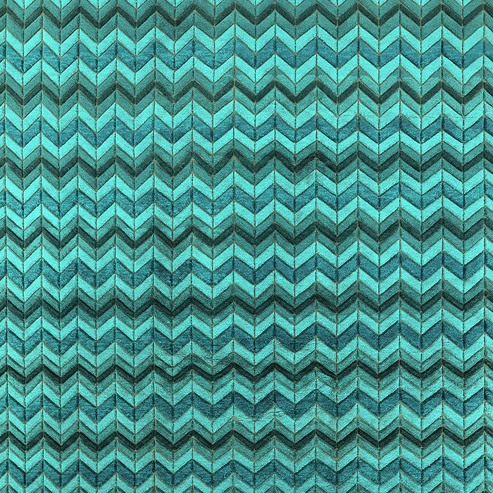 Machine Washable Oriental Turquoise Industrial Area Rugs, wshurb3013turq