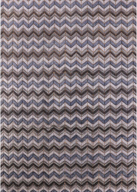 Machine Washable Industrial Modern Purple Rug, wshurb3013