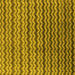 Square Machine Washable Oriental Yellow Industrial Rug, wshurb3013yw