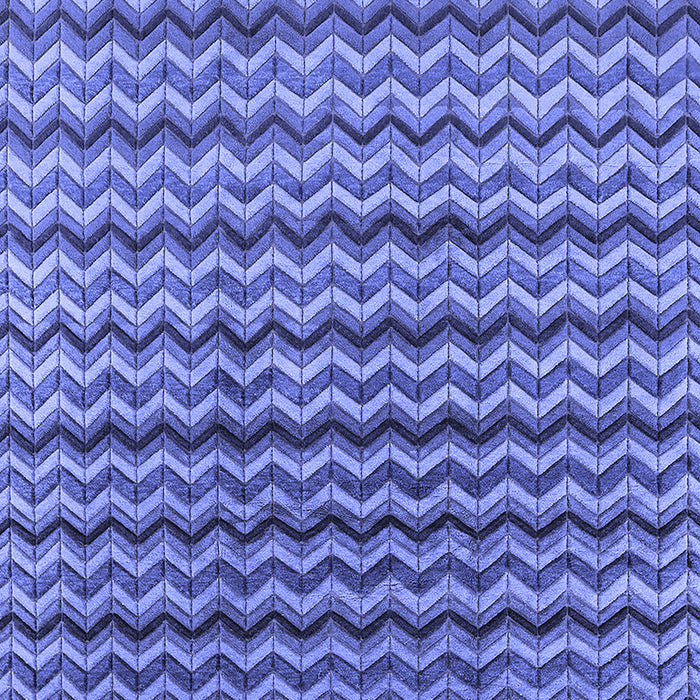 Machine Washable Oriental Blue Industrial Rug, wshurb3013blu