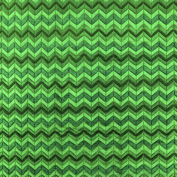 Machine Washable Oriental Green Industrial Area Rugs, wshurb3013grn