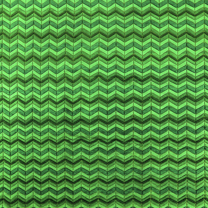 Square Machine Washable Oriental Green Industrial Area Rugs, wshurb3013grn