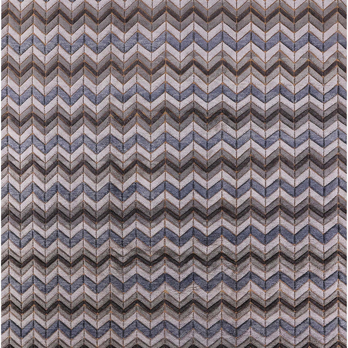 Mid-Century Modern Purple Oriental Rug, urb3013