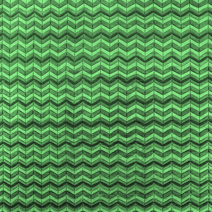 Square Machine Washable Oriental Emerald Green Industrial Area Rugs, wshurb3013emgrn