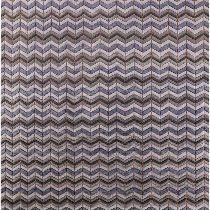 Square Machine Washable Industrial Modern Purple Rug, wshurb3013