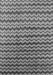 Machine Washable Oriental Gray Industrial Rug, wshurb3013gry