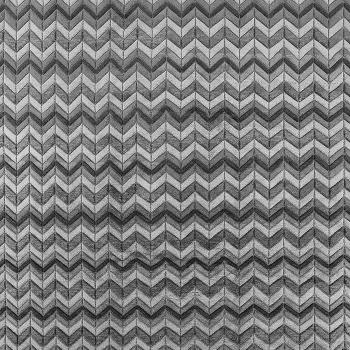 Machine Washable Oriental Gray Industrial Rug, wshurb3013gry