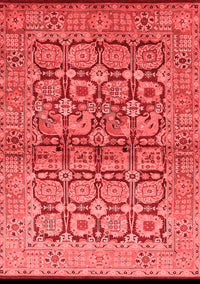 Oriental Red Industrial Rug, urb3014red