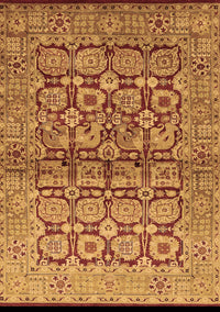 Oriental Brown Industrial Rug, urb3014brn