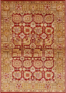 Machine Washable Industrial Modern Orange Rug, wshurb3014