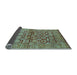 Sideview of Oriental Light Blue Industrial Rug, urb3014lblu