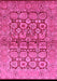 Oriental Pink Industrial Rug, urb3014pnk