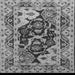 Square Oriental Gray Industrial Rug, urb3015gry