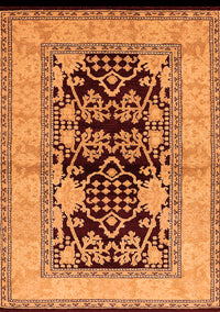 Oriental Orange Industrial Rug, urb3016org