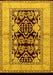 Oriental Yellow Industrial Rug, urb3016yw