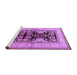 Sideview of Machine Washable Oriental Purple Industrial Area Rugs, wshurb3016pur