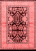 Oriental Red Industrial Area Rugs