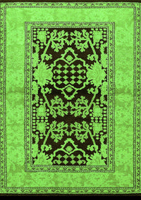 Oriental Green Industrial Rug, urb3016grn