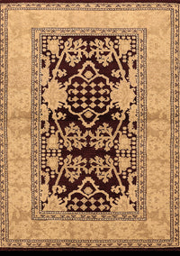 Oriental Brown Industrial Rug, urb3016brn