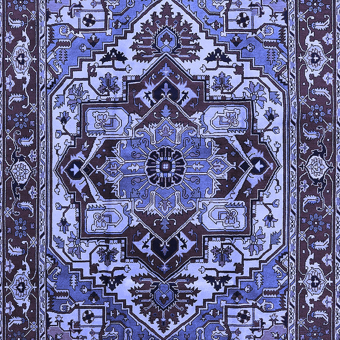 Oriental Blue Industrial Rug, urb3017blu