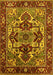 Oriental Yellow Industrial Rug, urb3017yw