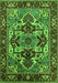 Oriental Green Industrial Rug, urb3017grn