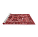 Industrial Red Washable Rugs