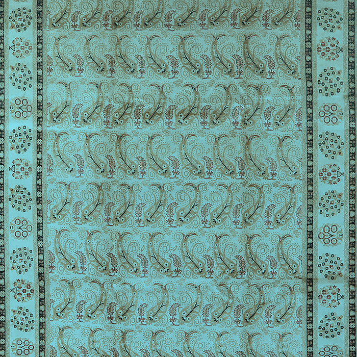 Oriental Light Blue Industrial Rug, urb3018lblu