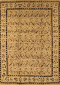 Oriental Brown Industrial Rug, urb3018brn