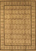 Oriental Brown Industrial Rug, urb3018brn