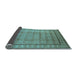 Sideview of Oriental Light Blue Industrial Rug, urb3018lblu