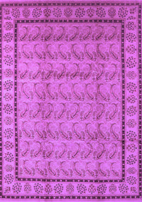 Oriental Purple Industrial Rug, urb3018pur