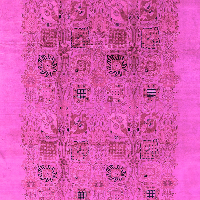 Oriental Pink Industrial Rug, urb3019pnk