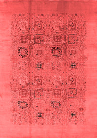 Oriental Red Industrial Rug, urb3019red