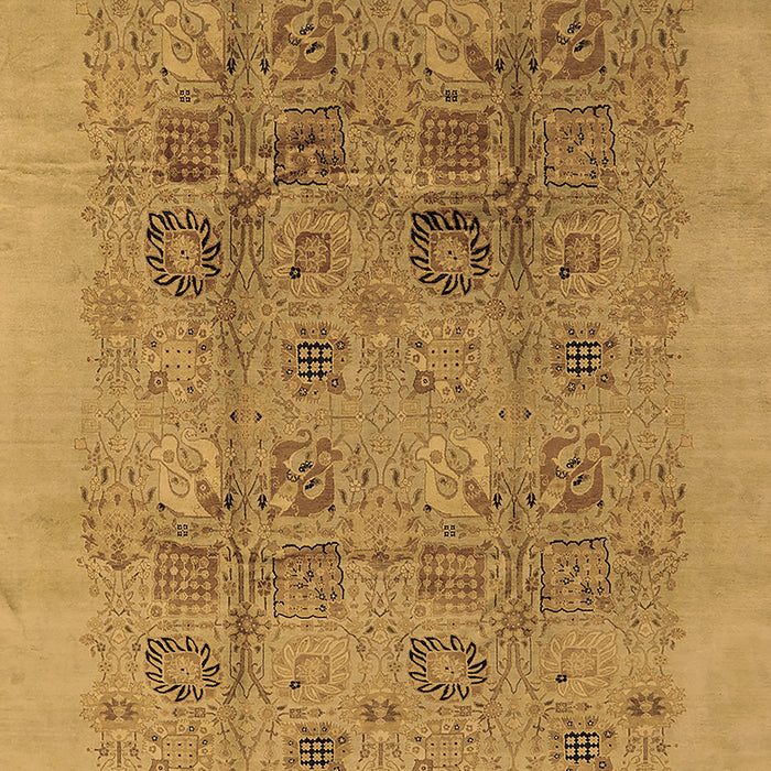 Oriental Brown Industrial Rug, urb3019brn