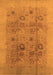 Oriental Orange Industrial Rug, urb3019org