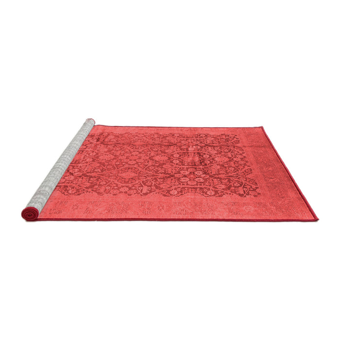 Industrial Red Washable Rugs