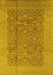 Oriental Yellow Industrial Rug, urb3020yw