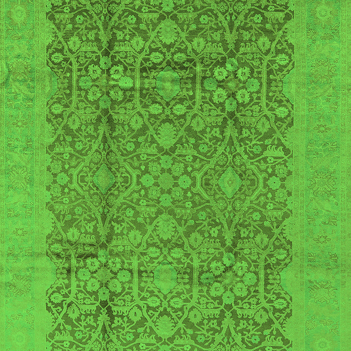 Oriental Green Industrial Rug, urb3020grn