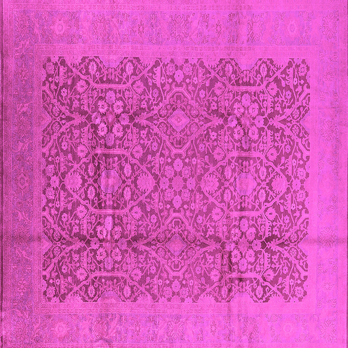 Square Oriental Pink Industrial Rug, urb3020pnk