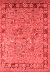 Oriental Red Industrial Rug, urb3021red