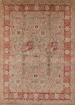 Machine Washable Industrial Modern Chestnut Red Rug, wshurb3021