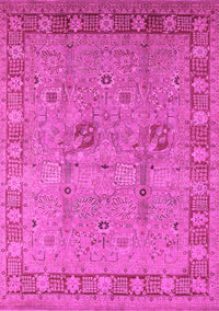 Oriental Pink Industrial Rug, urb3021pnk