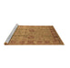 Sideview of Machine Washable Oriental Brown Industrial Rug, wshurb3021brn