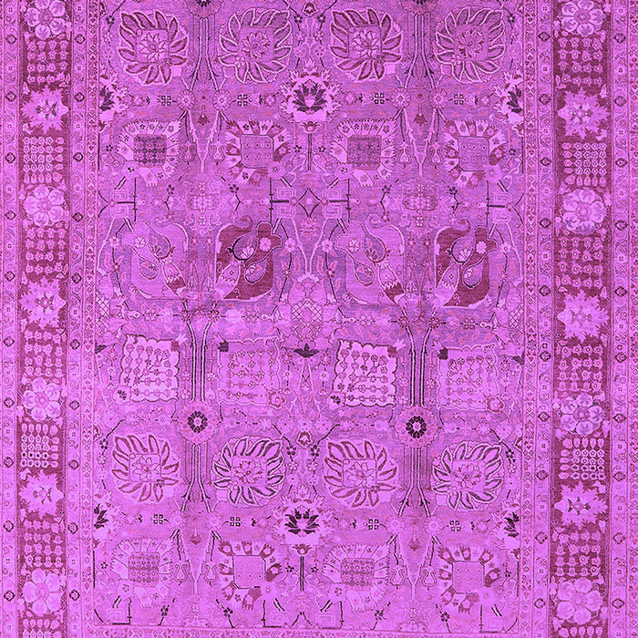 Machine Washable Oriental Purple Industrial Area Rugs, wshurb3021pur