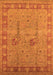 Oriental Orange Industrial Rug, urb3021org