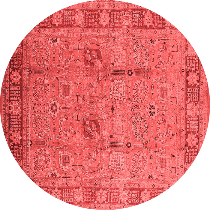 Oriental Red Industrial Rug, urb3021red