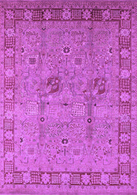 Oriental Purple Industrial Rug, urb3021pur